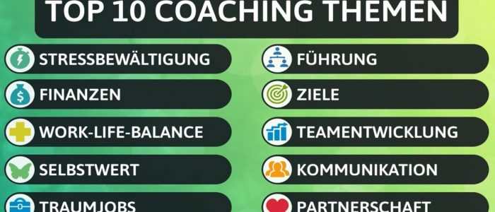 Podcast: Die Top 10 Coachingthemen - Einführung