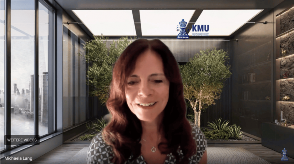 Entscheider im Fokus - KMU Network im Gespräch mit Michaela Lang, Gründerin und Geschäftsführerin Denkzeuge GmbH